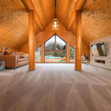 Chalet Forest With High Tatras View