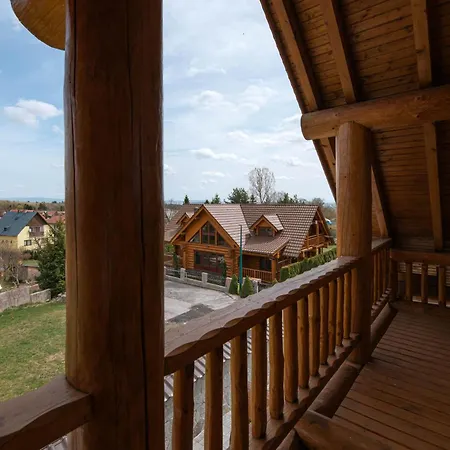 Chalet Forest With High Tatras View
